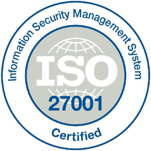 ISO 27001 certified